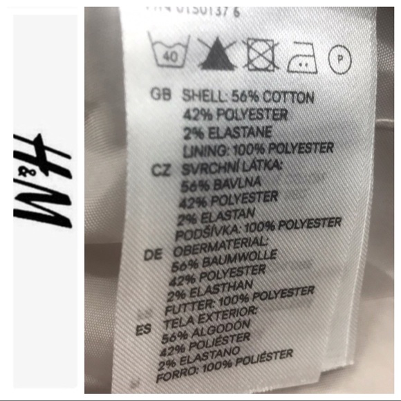 💕SALE💕H&M Ivory Golden Sleeveless Dress - Picture 7 of 8